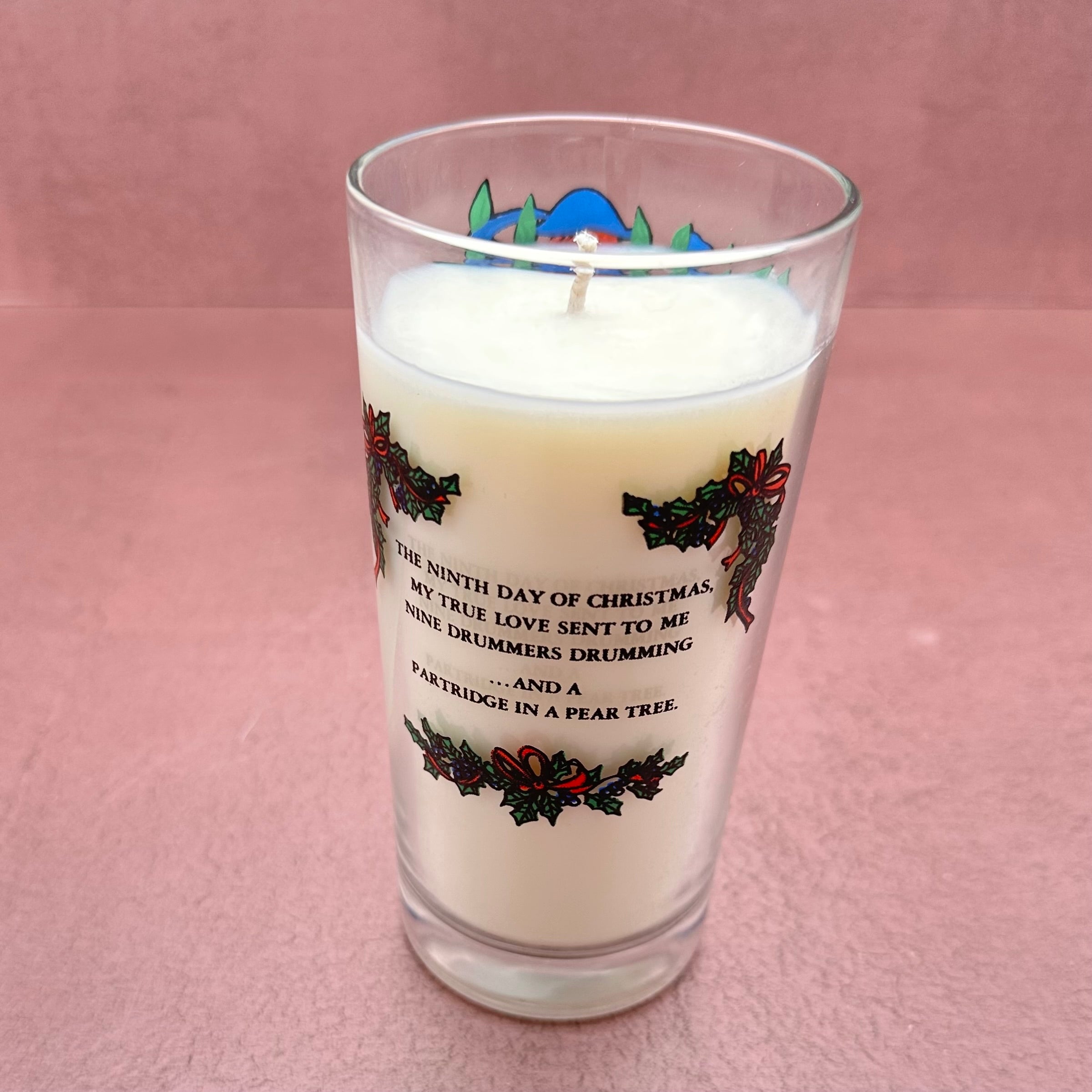 Vintage Days of Christmas Candles