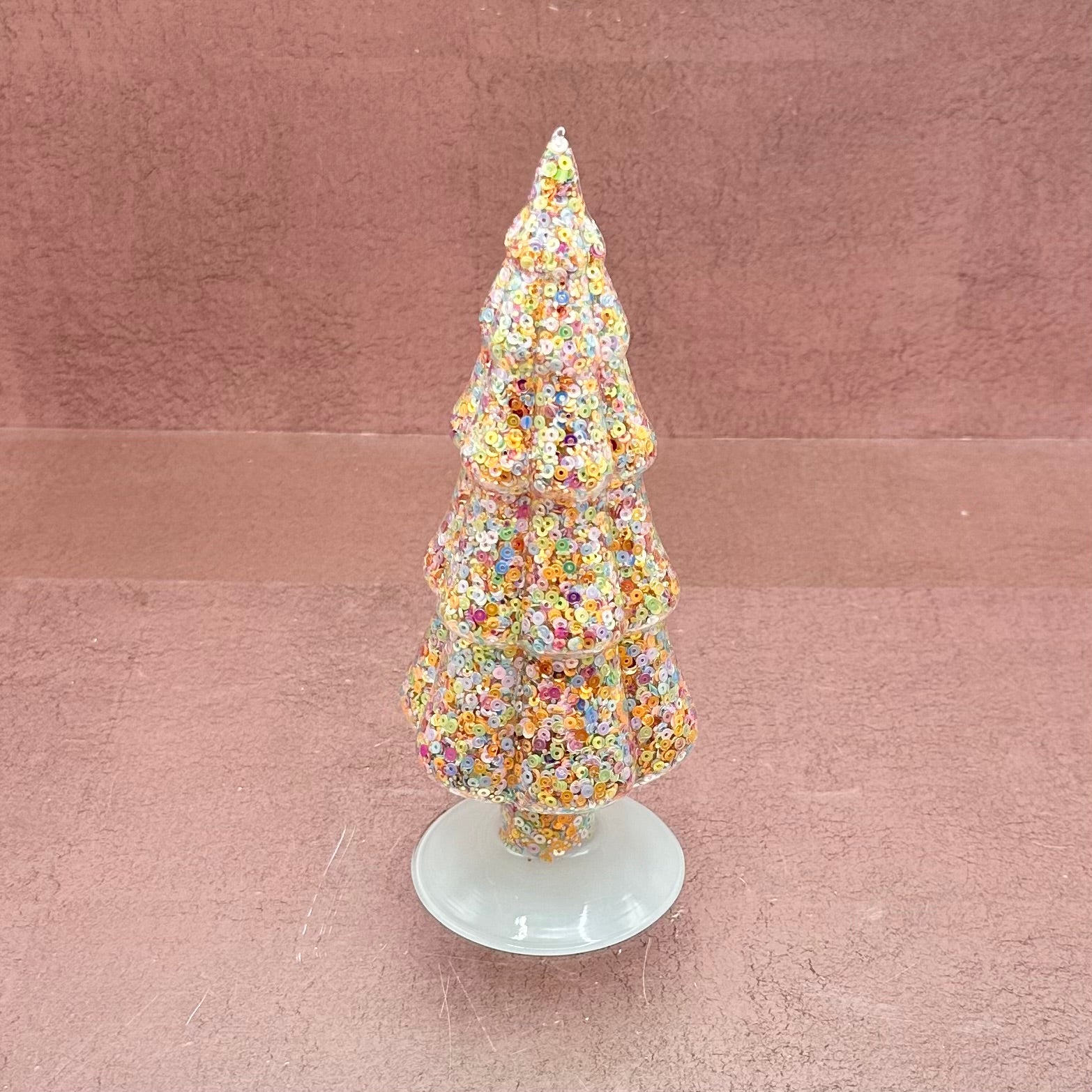 Glass Confetti Trees