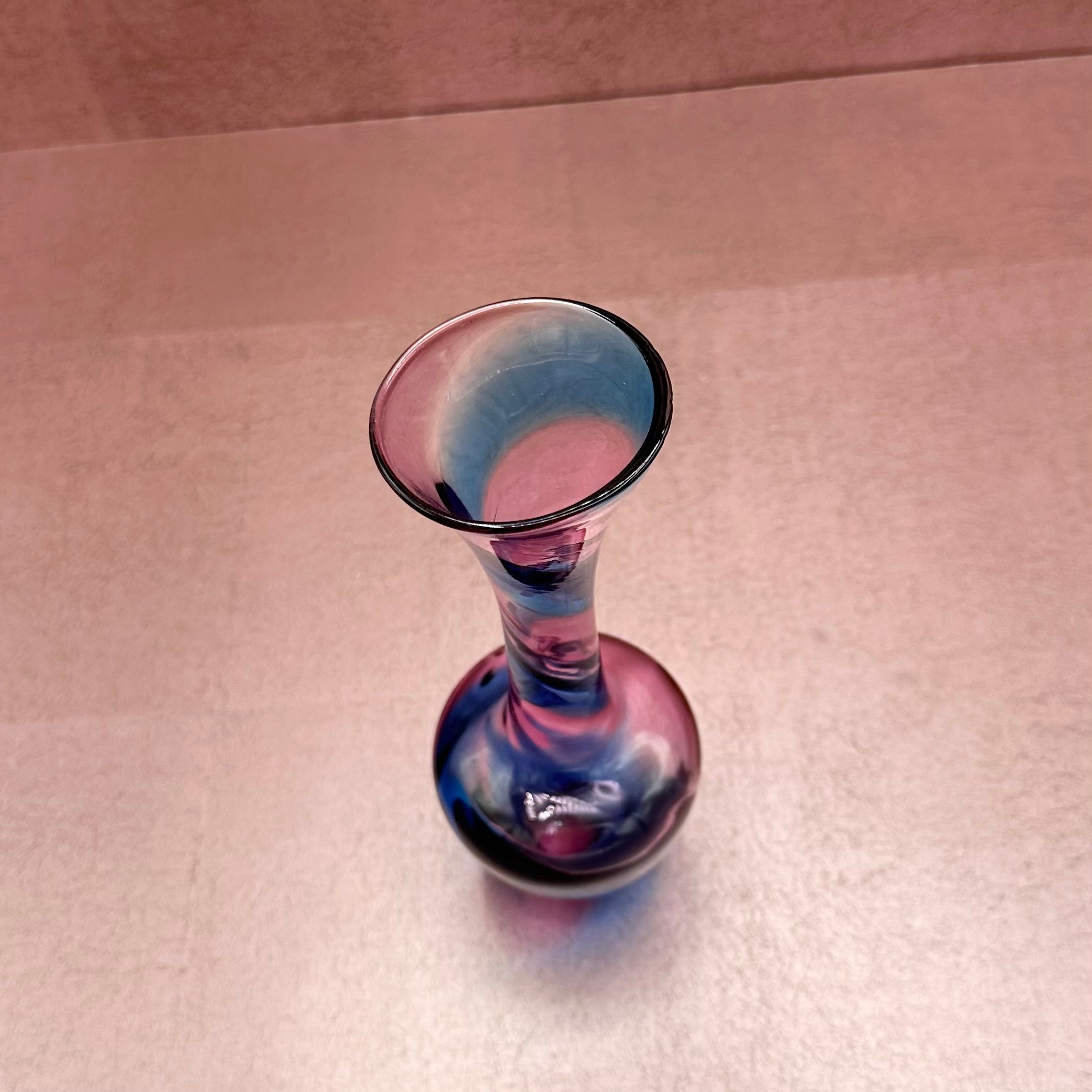 Lefton's Glass Swirl Vase