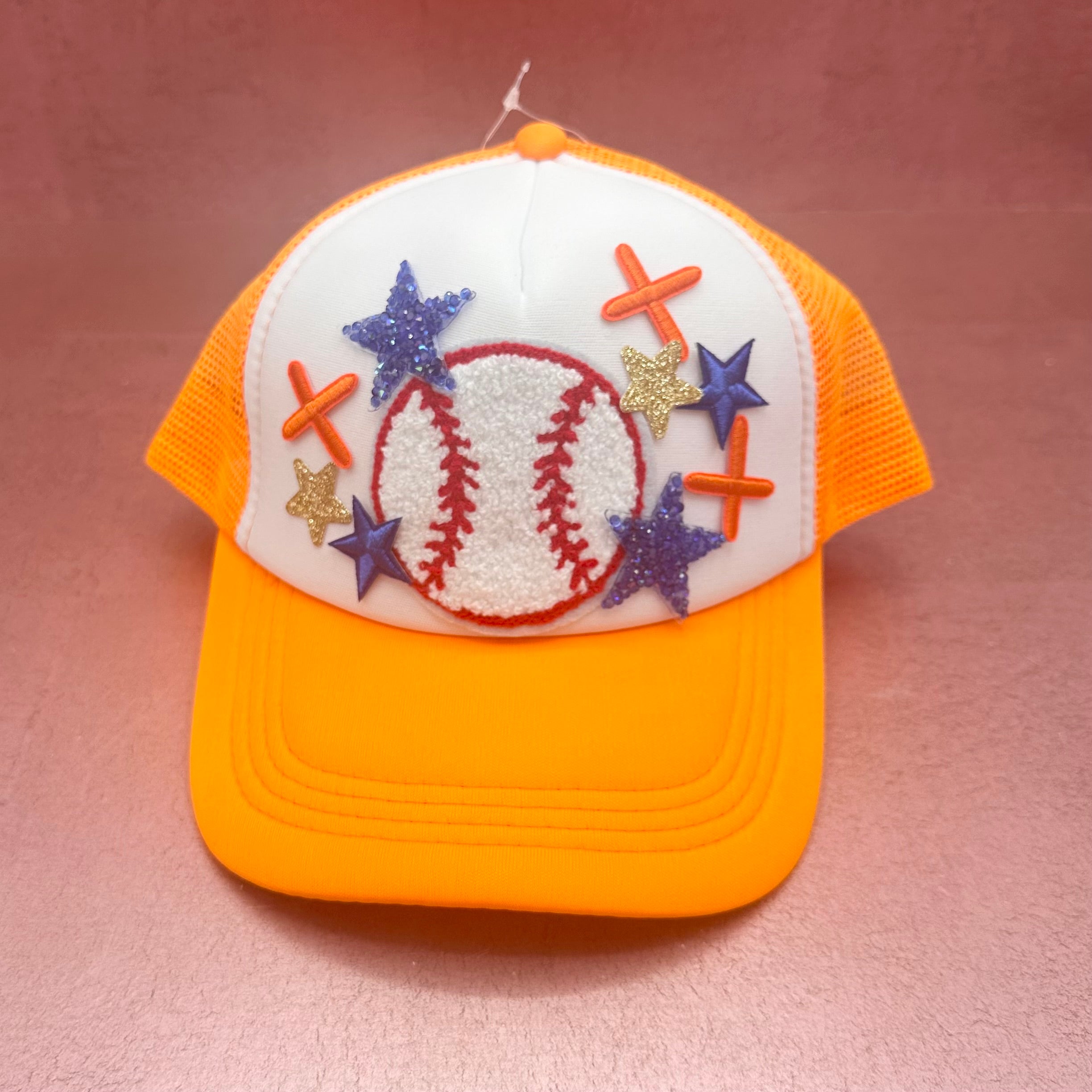 Astros Baseball Patch Trucker Hat