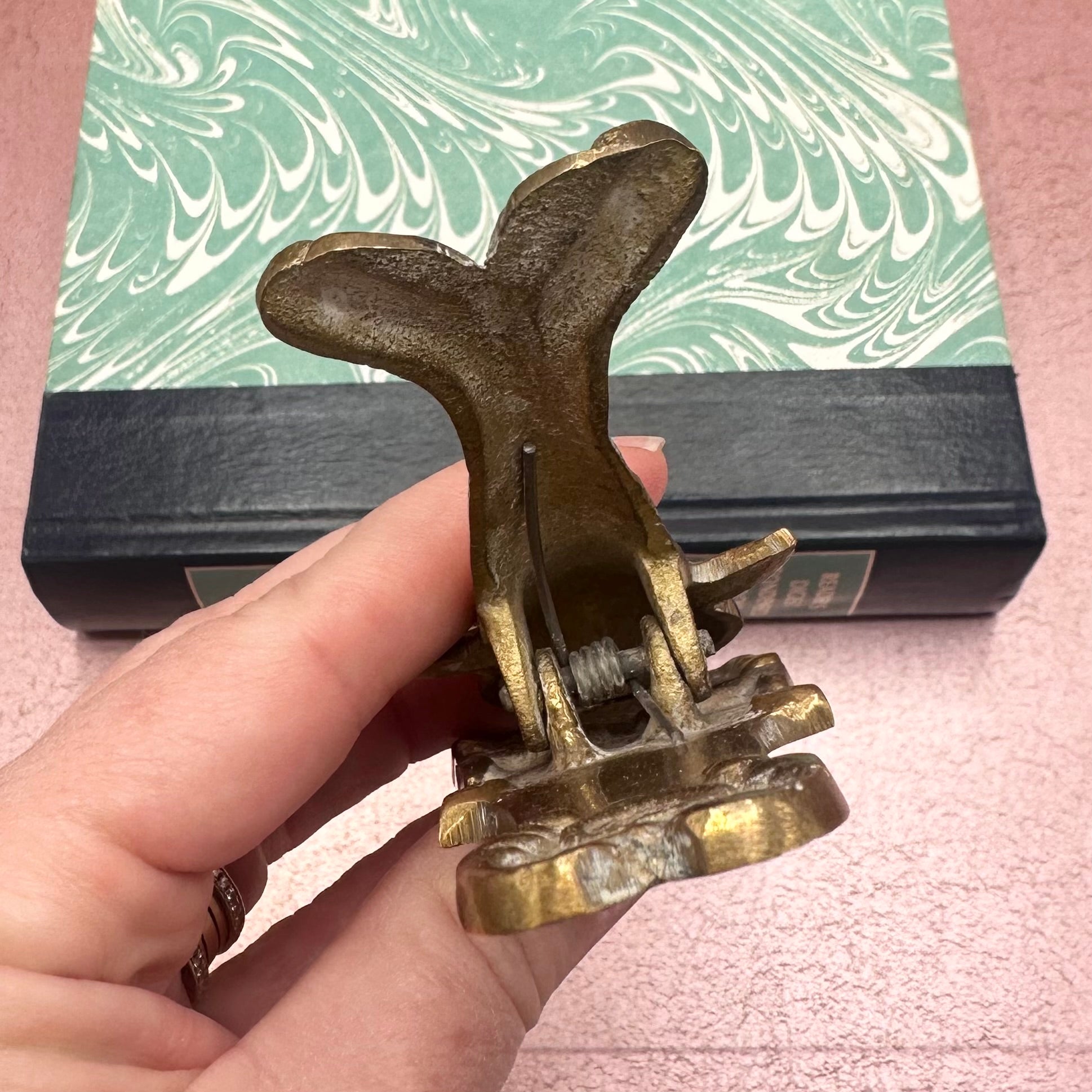 Brass Fish Wall Clip