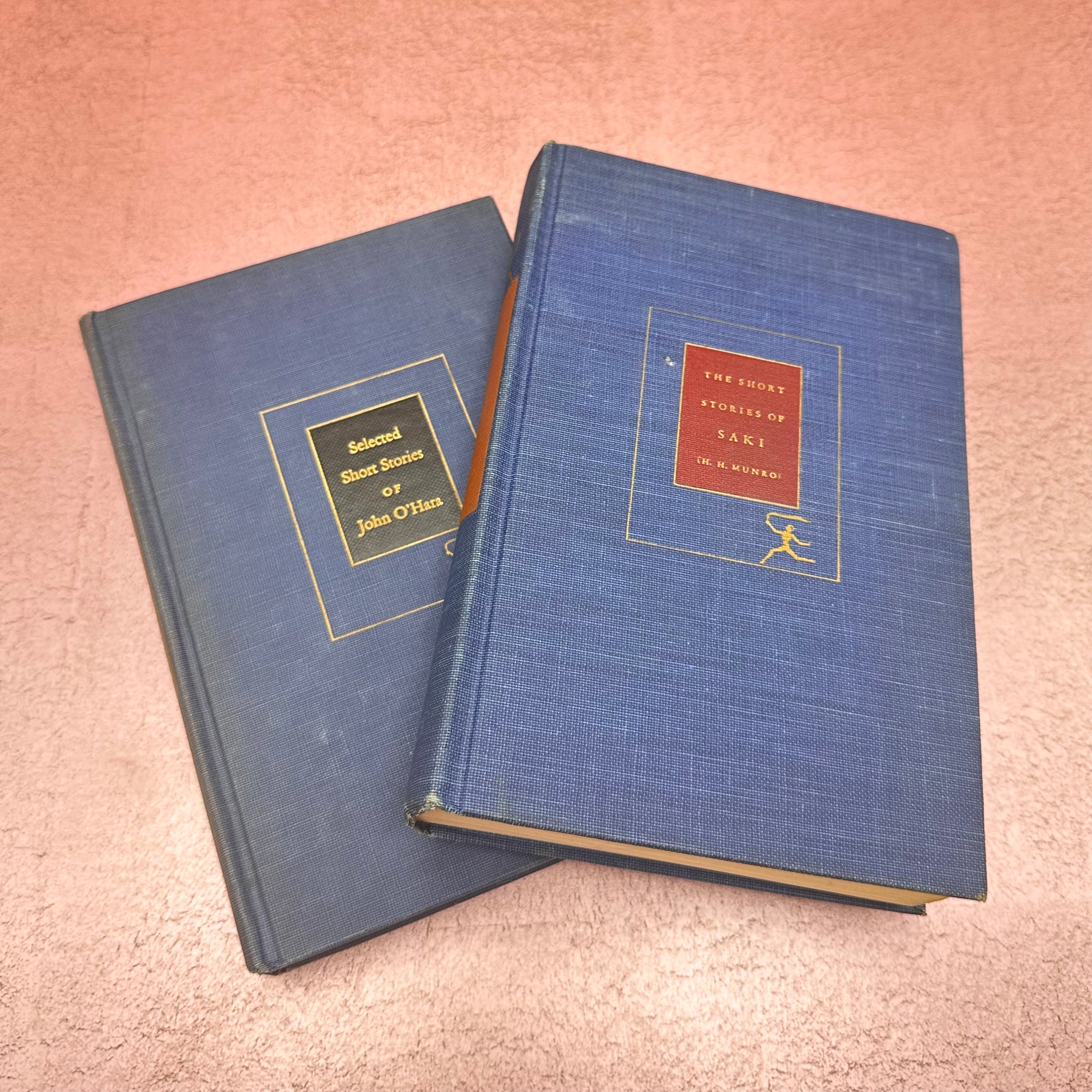 Vintage Blue books