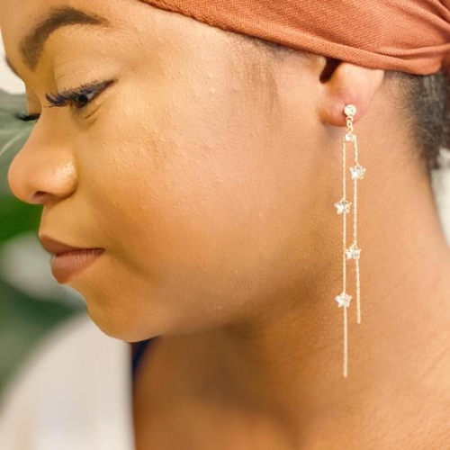 Strands of Stars Earrings