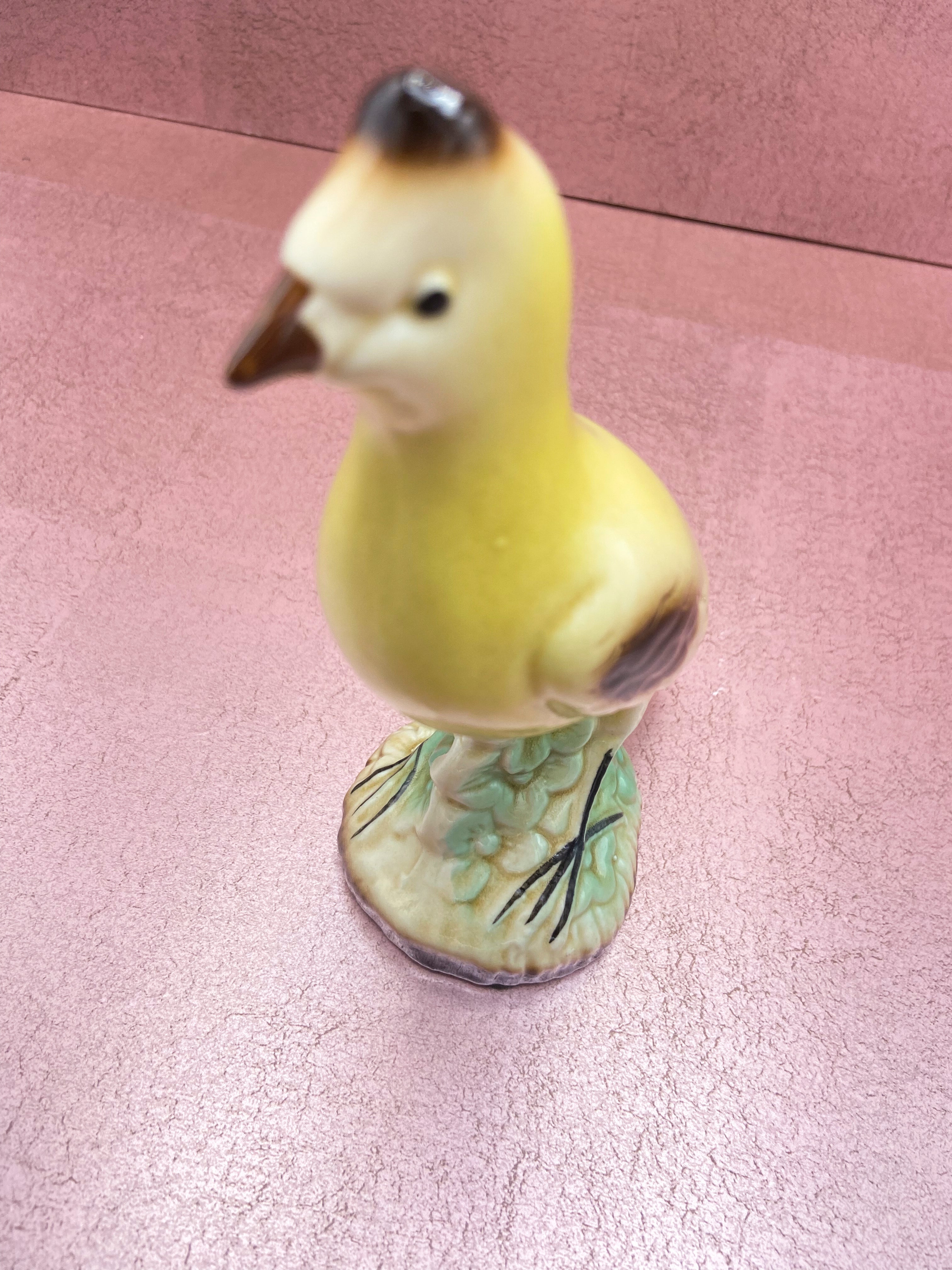 Yellow Dove Figurine