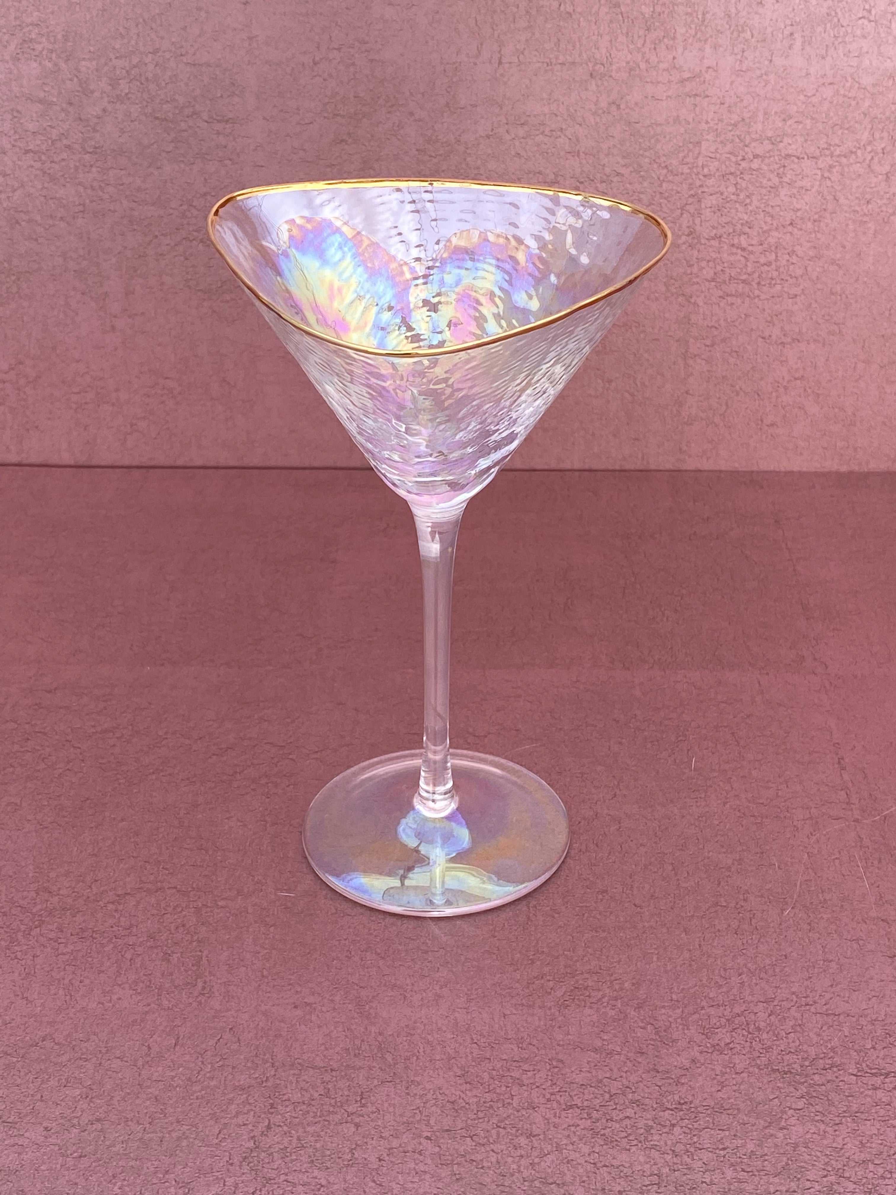 Aperitivo Martini Glass Triangular