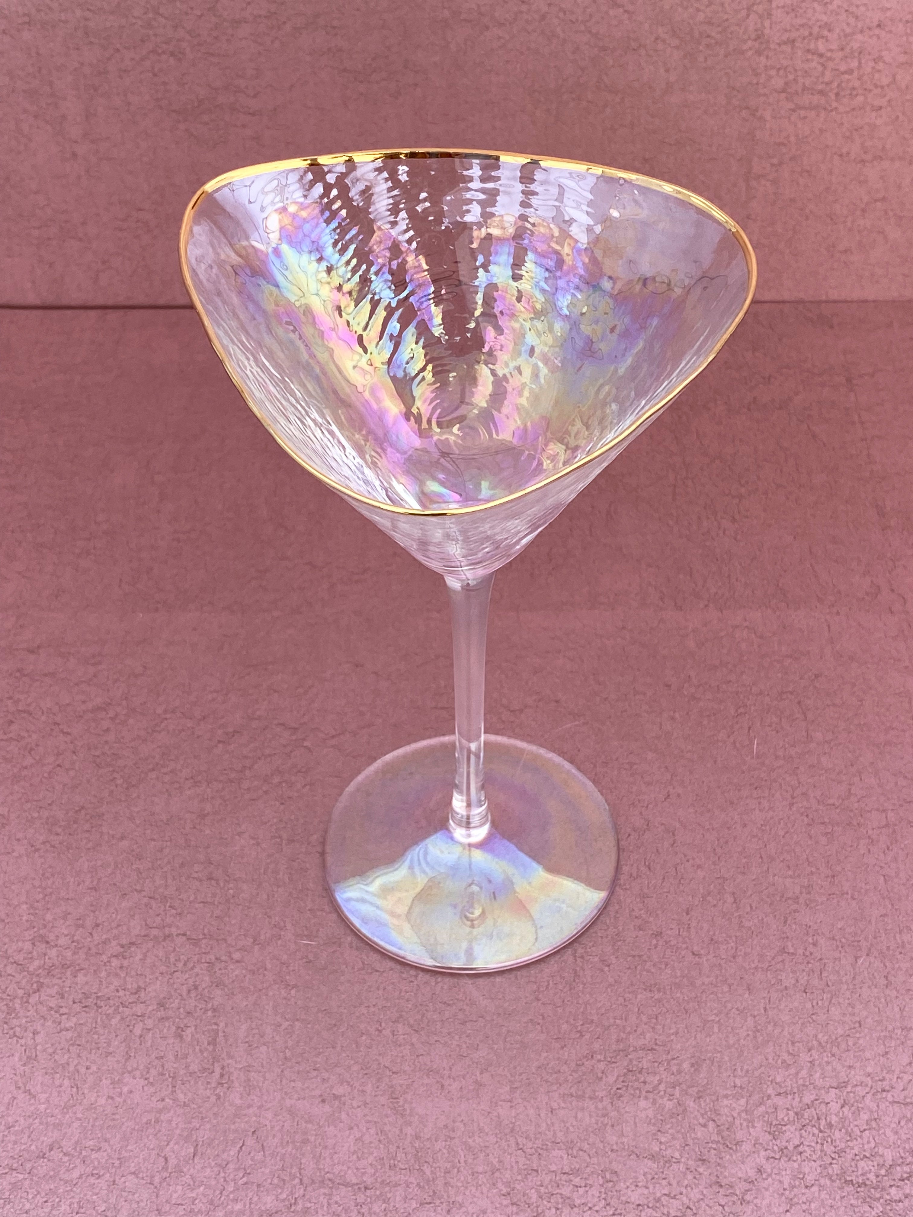 Aperitivo Martini Glass Triangular