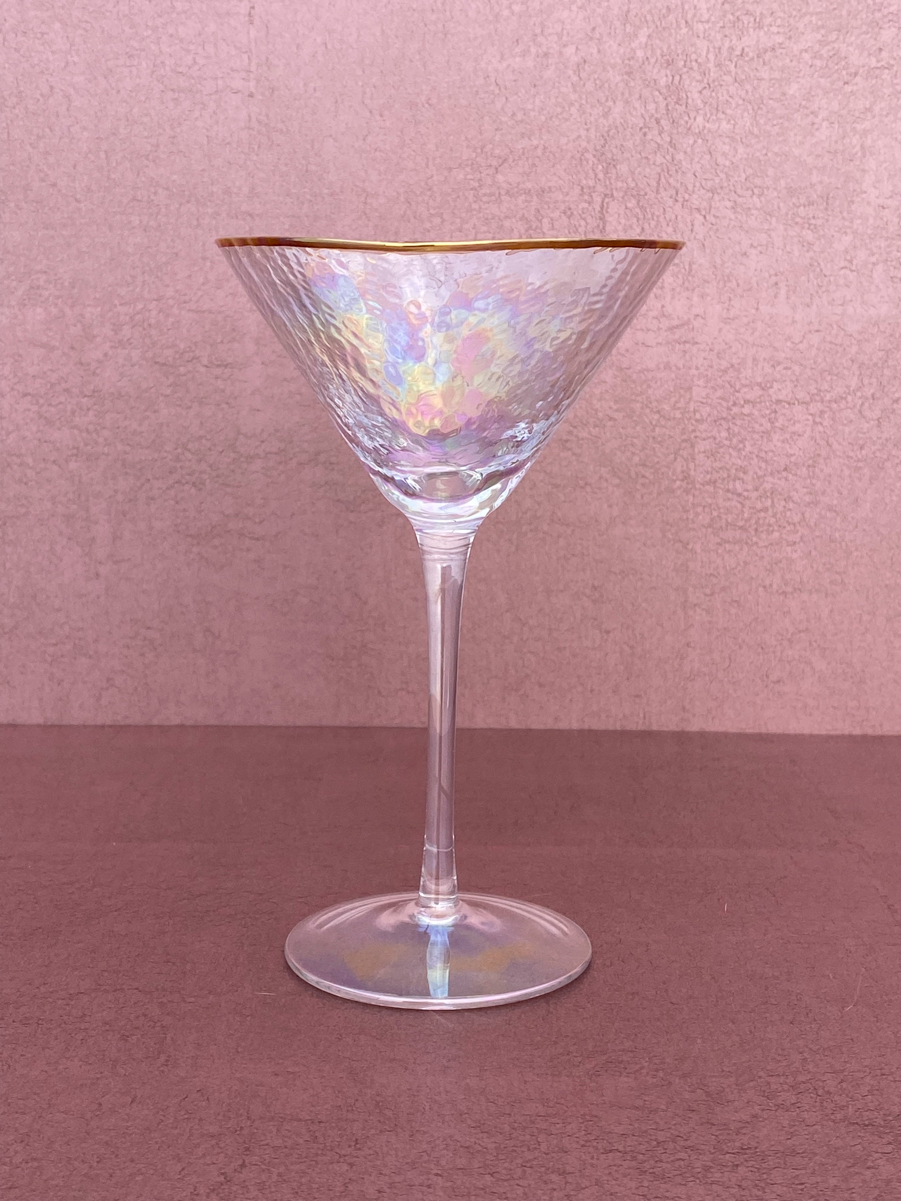 Aperitivo Martini Glass Triangular