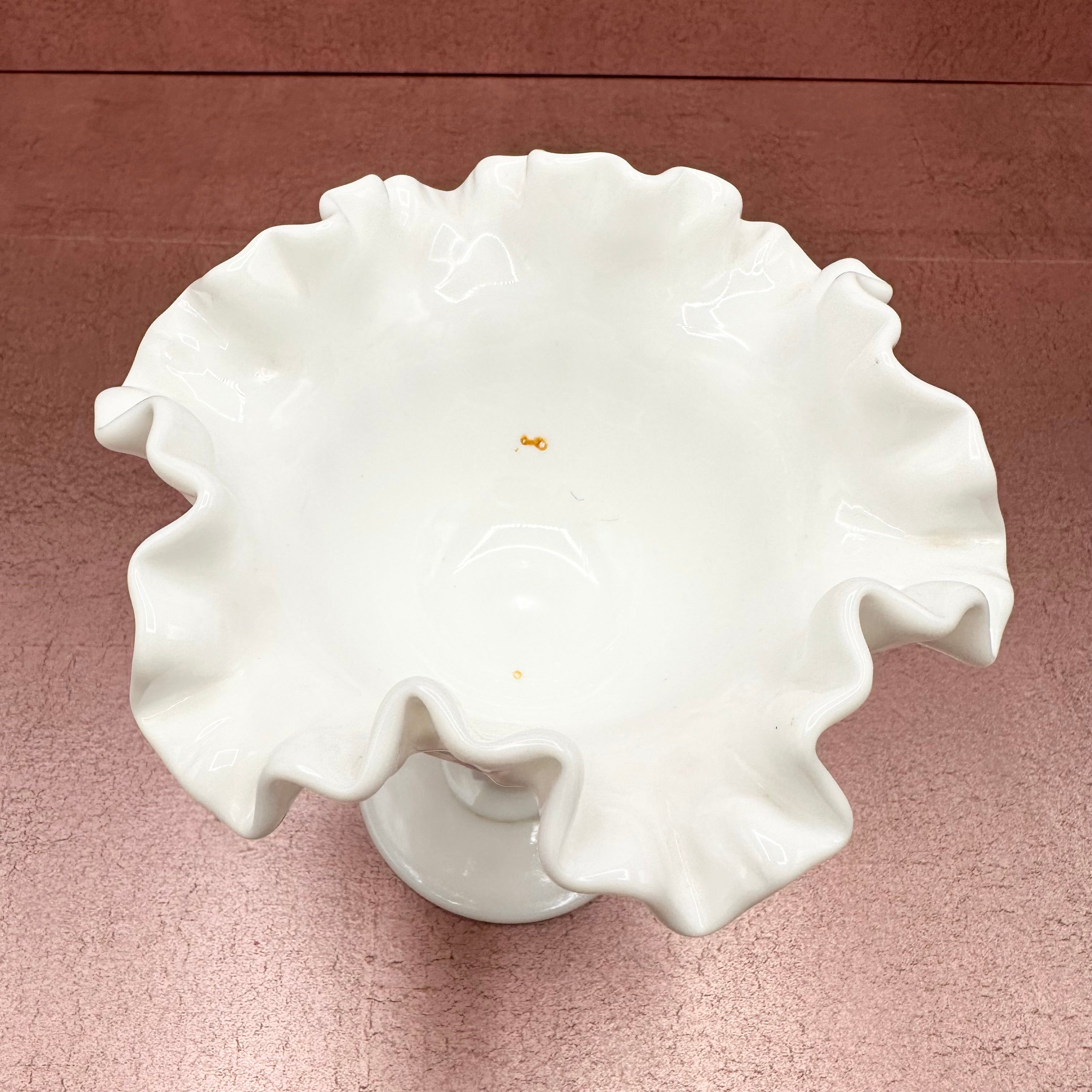 Fenton Pedestal Candy Bowl