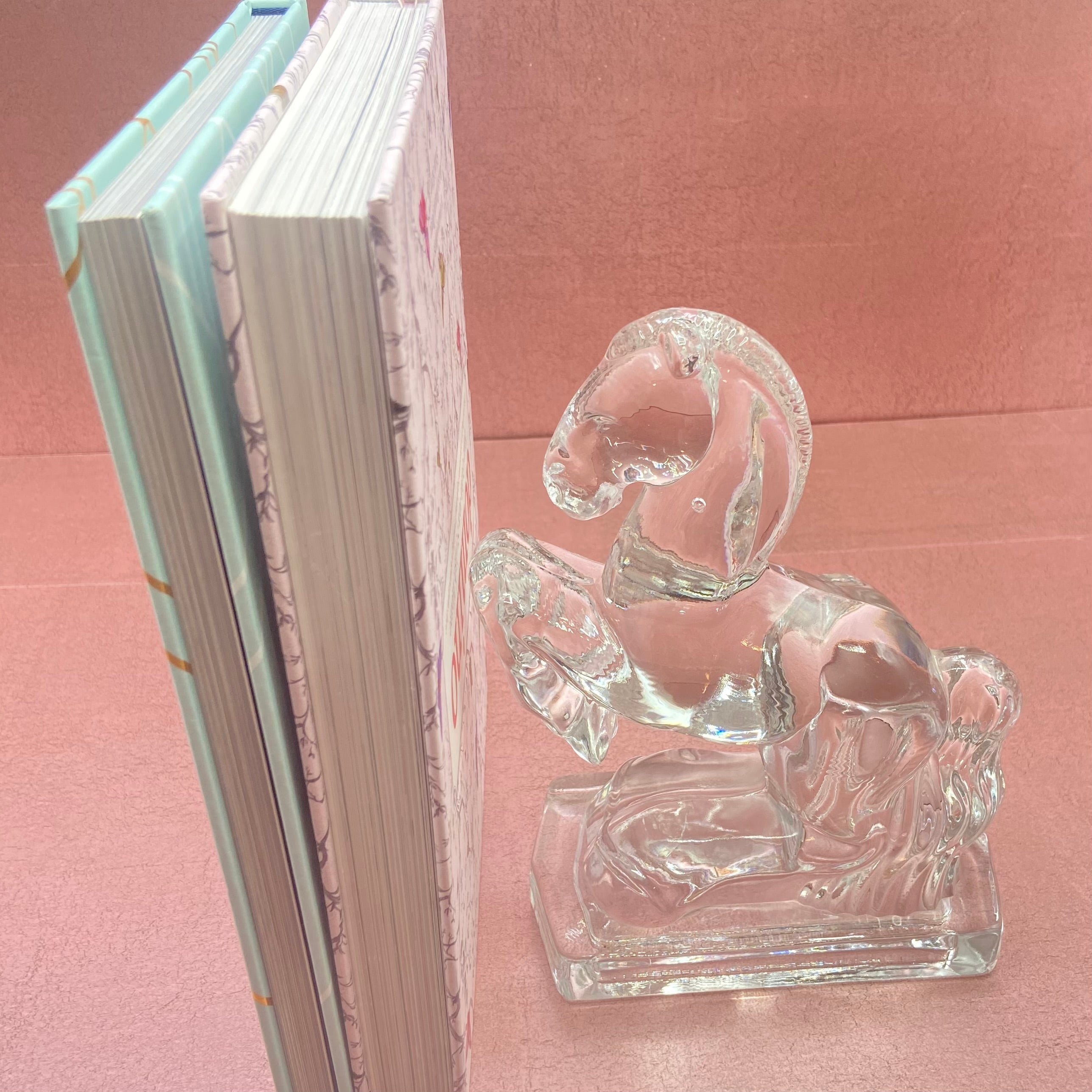 Glass Horse Bookend